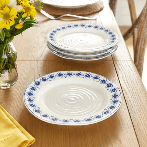 Image showing the Blue Set of 4 Side Plates product.