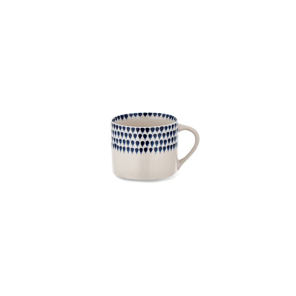 Indigo Drop Set of 2 Mugs
