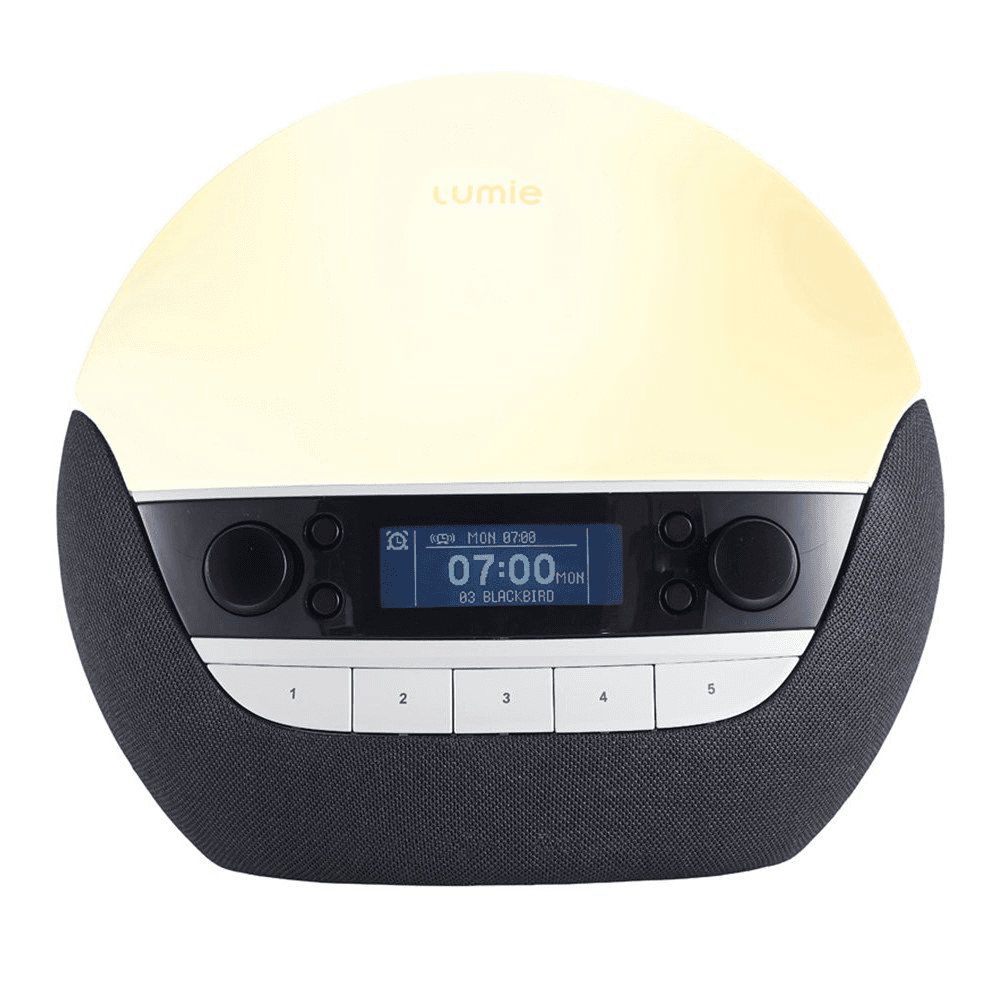 Bodyclock Luxe 750Dab Alarm Clock, Black