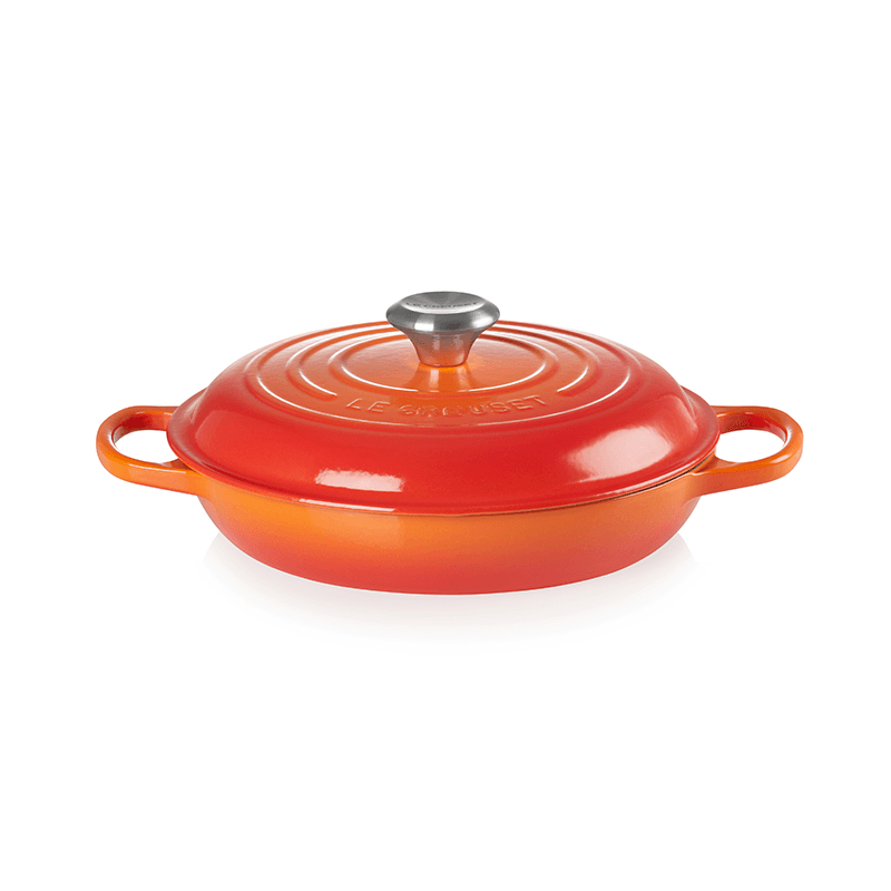 Signature Cast Iron Shallow Casserole