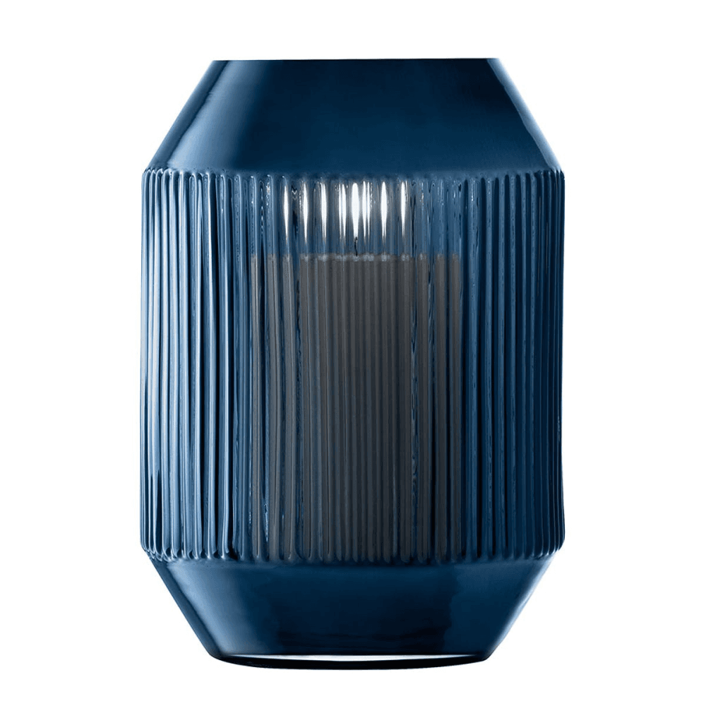 Rotunda Vase/Lantern, Sapphire Blue