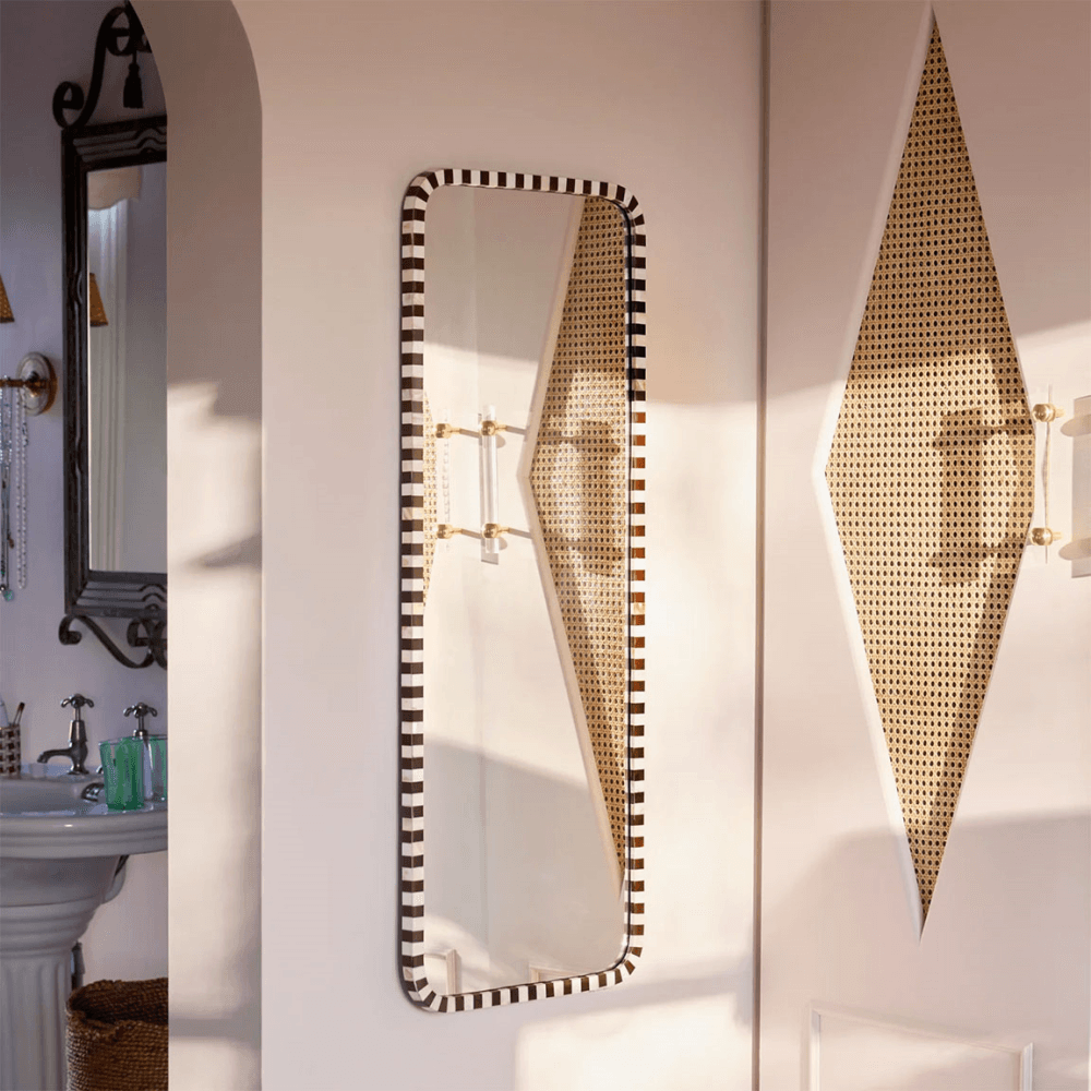 Pearl Full-Length Mirror, Chocolate