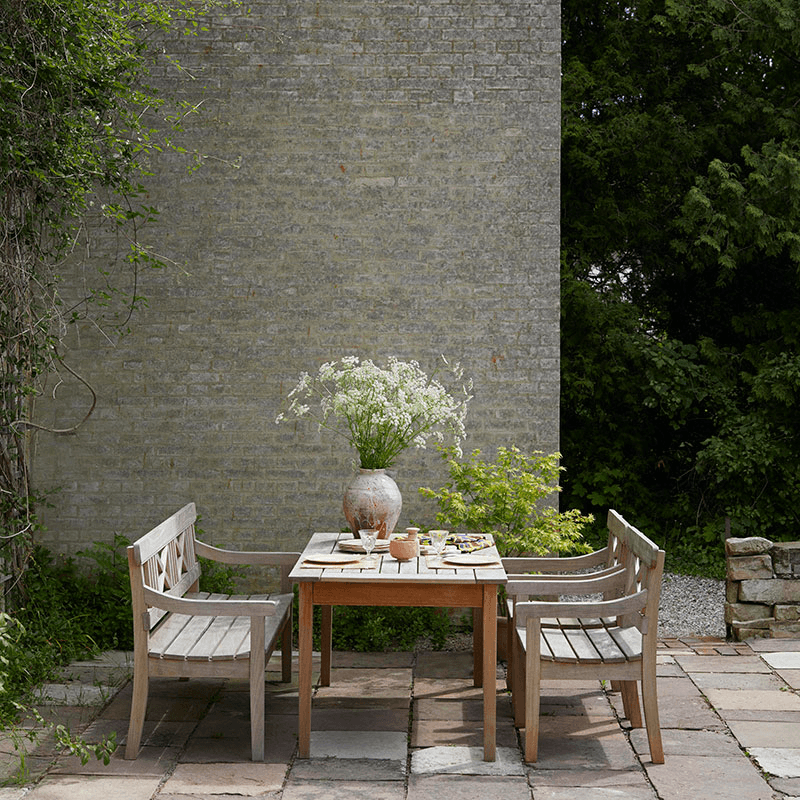 Drachmann Bench, Teak