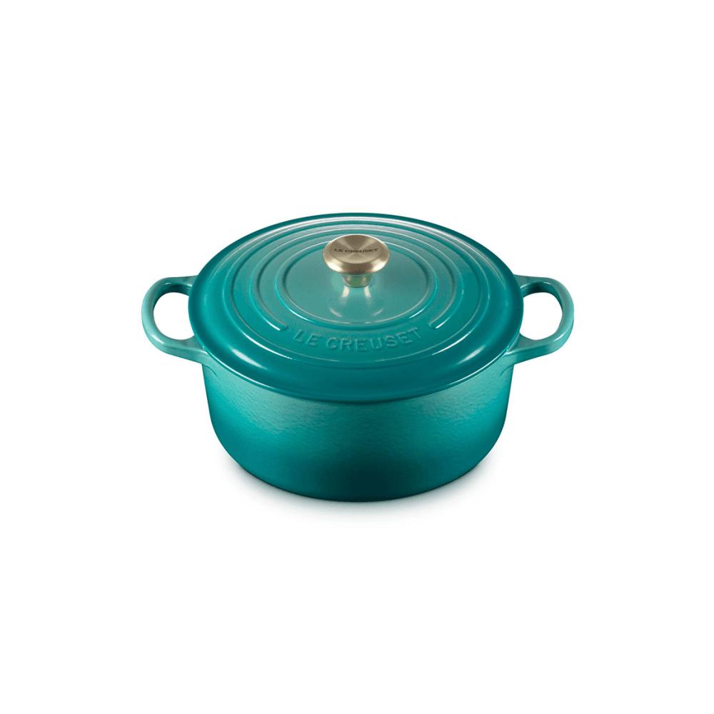Signature Cast Iron Round Casserole