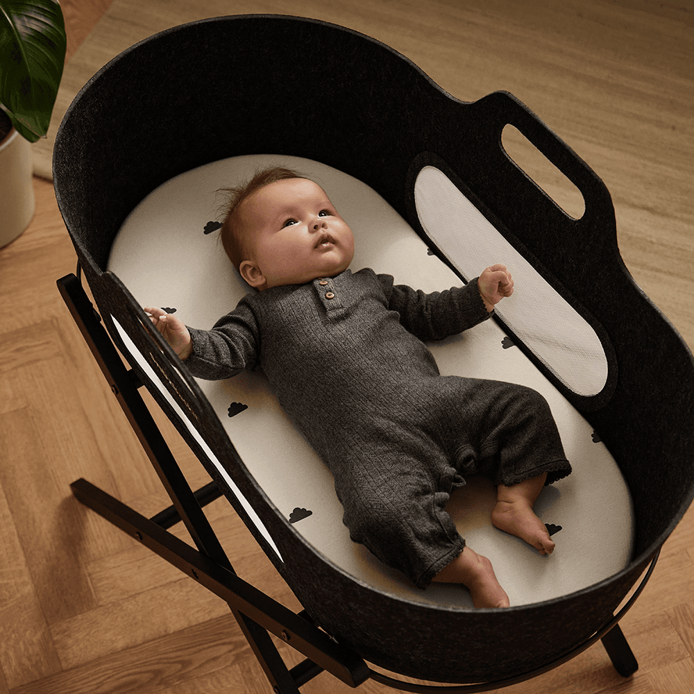 Pack of 2 Fitted Moses Basket Sheets