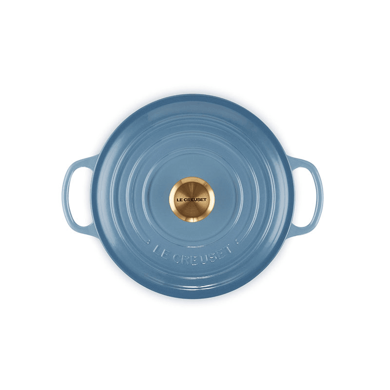 Signature Cast Iron Round Casserole
