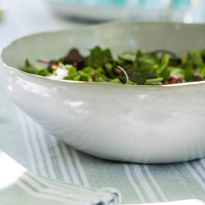 Ithaca Salad Bowl, White