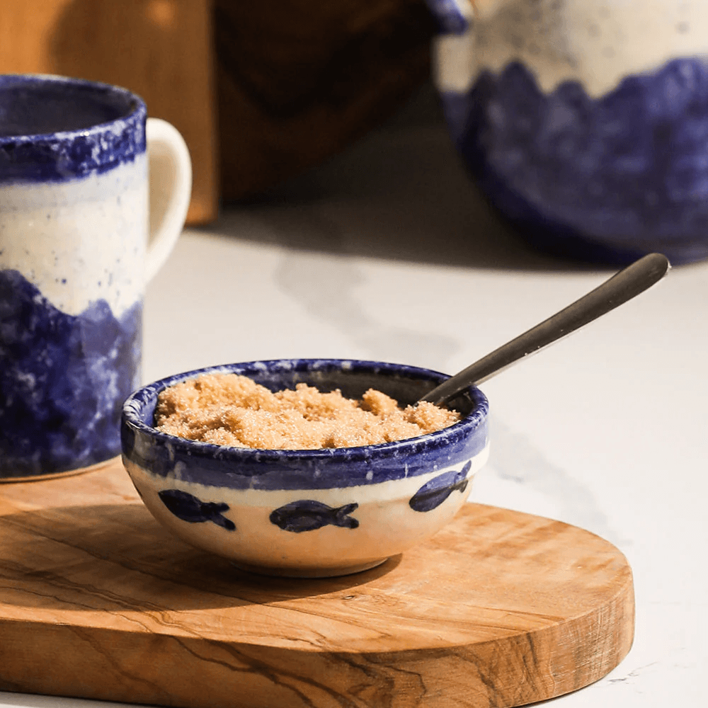 Fish Dip Bowl, Blue