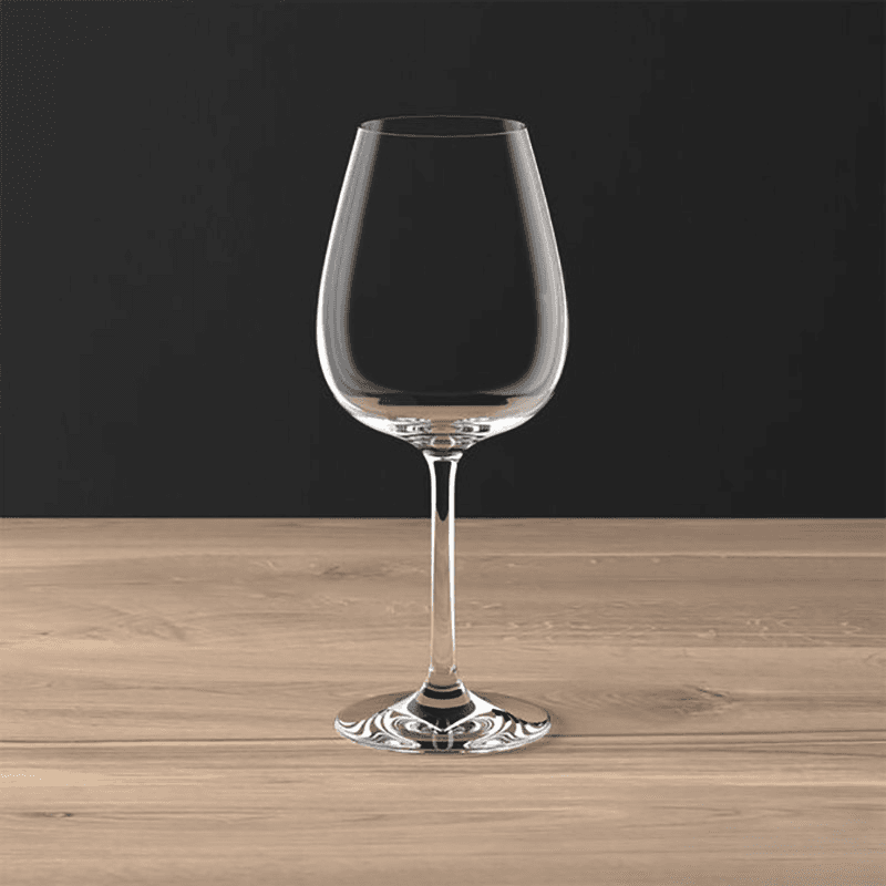 Purismo Set of 4 Red Wine Glasses, Clear