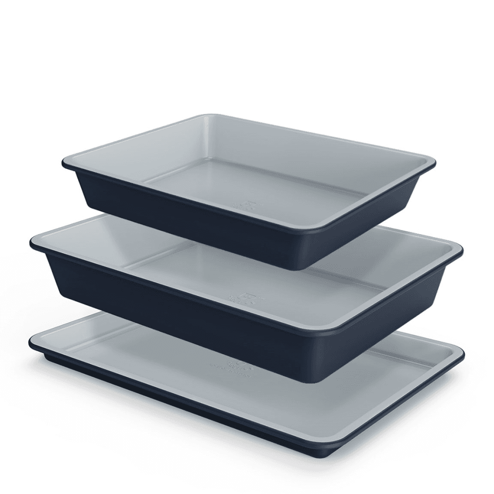 Ceramic 3 Piece Ovenware Set
