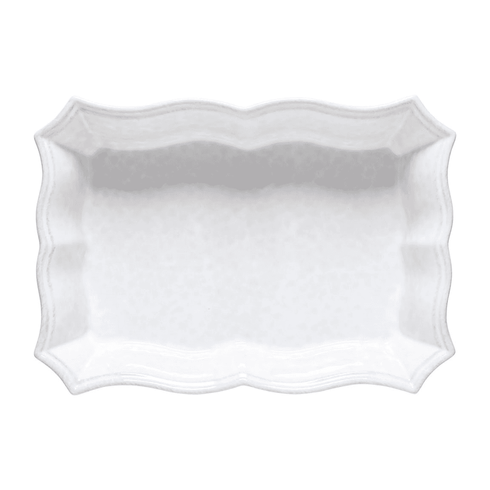 Impressions Large rectangular baker, White
