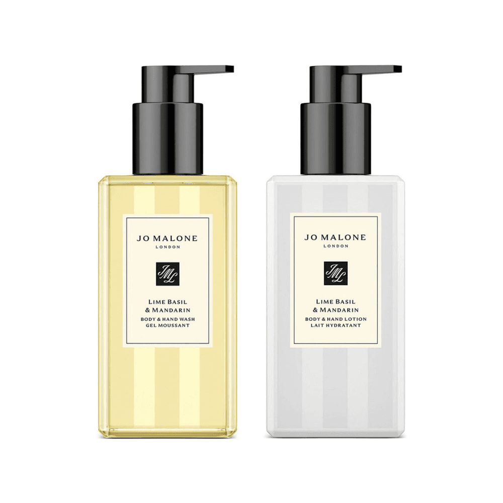 Body Lime, Basil & Mandarin Hand Wash and Lotion Set