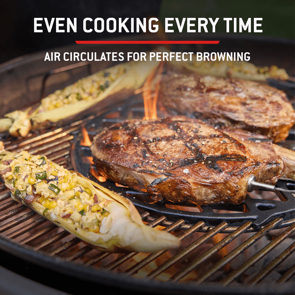 Performer Premium Smart Charcoal Barbecue, Black