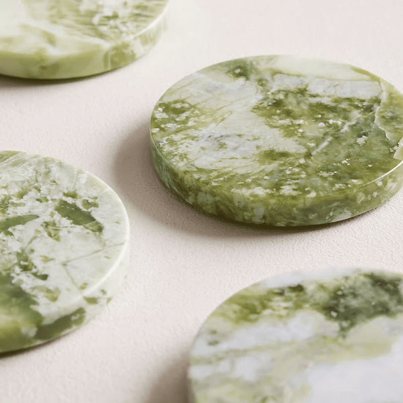 Hanson Set of 4 Coasters, Apple Jade