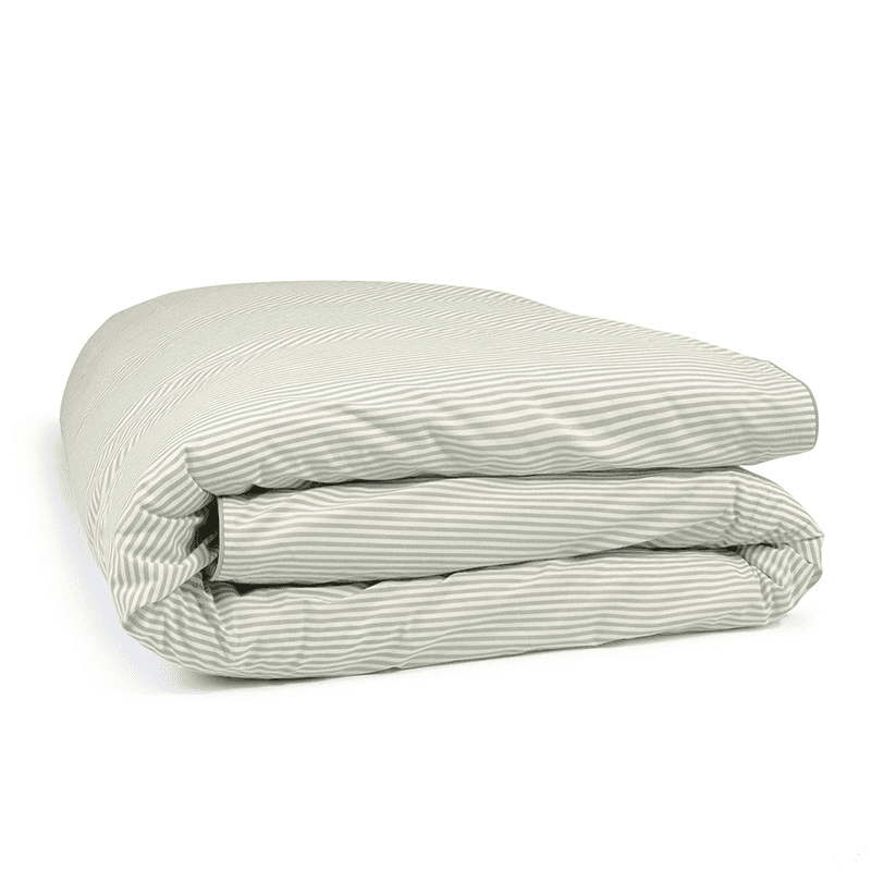 Striped Percale Duvet Cover
