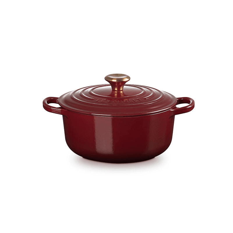 Signature Cast Iron Round Casserole