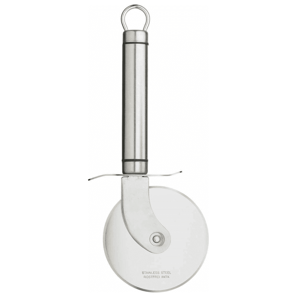 Oval Handled Pizza cutter, Stainless Steel