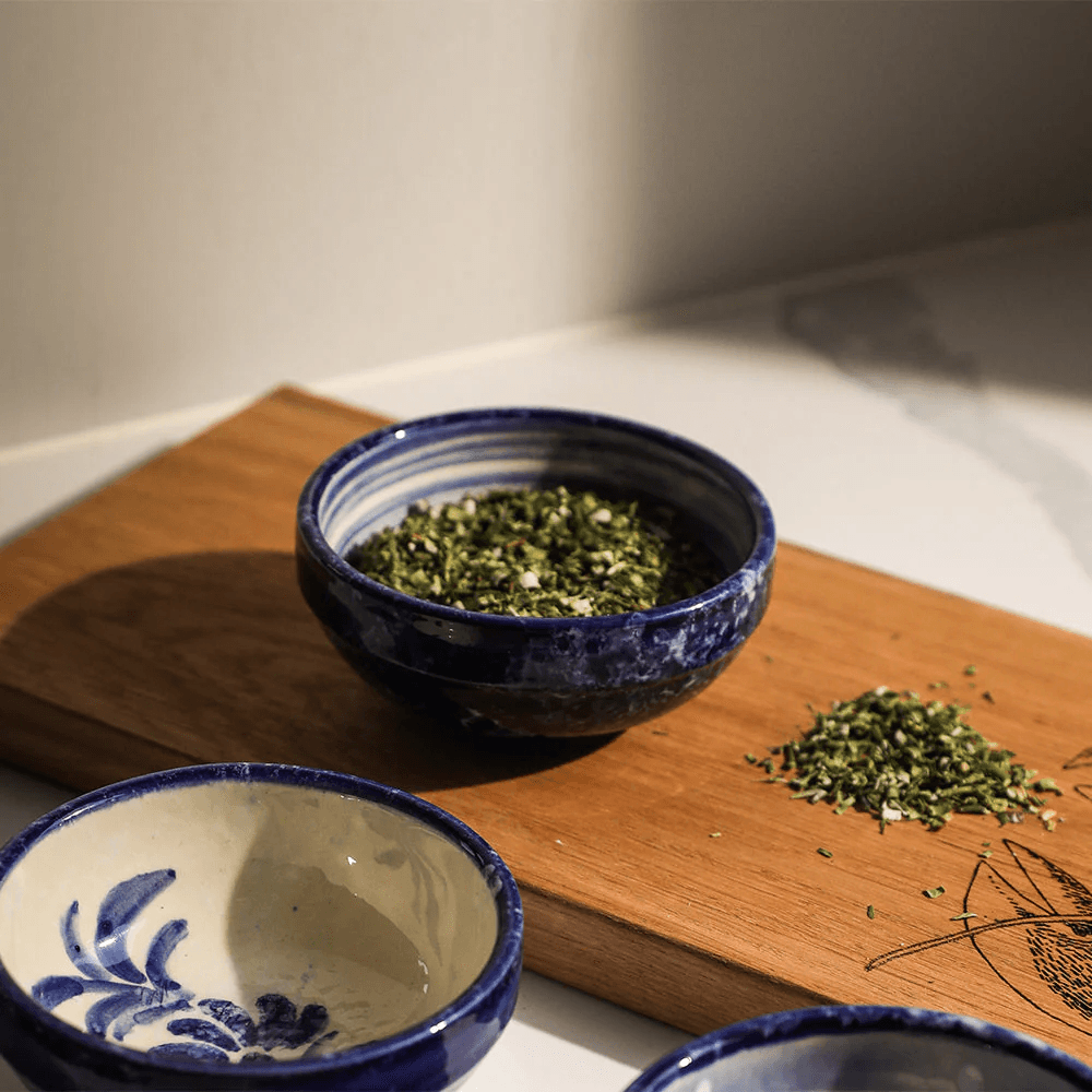 Ripple Dip Bowl, Blue
