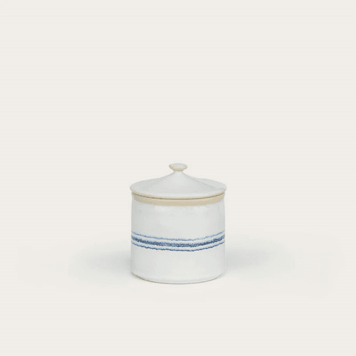 Image showing the Melbury Small Storage Jar, Blue product.