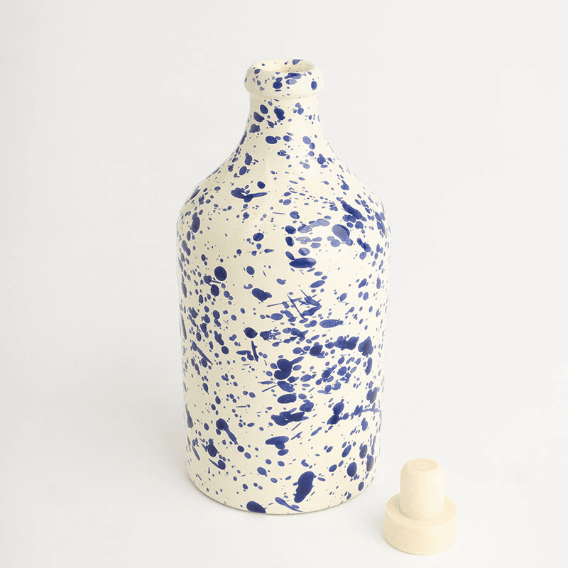 Splatter Ceramic Bottle