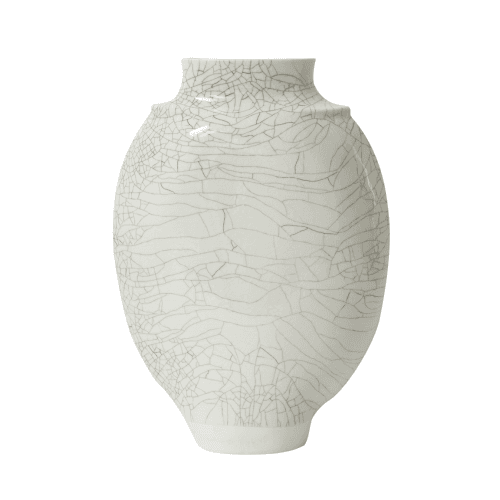 Image showing the Artisan Vase No1, Quartz Craquelle product.