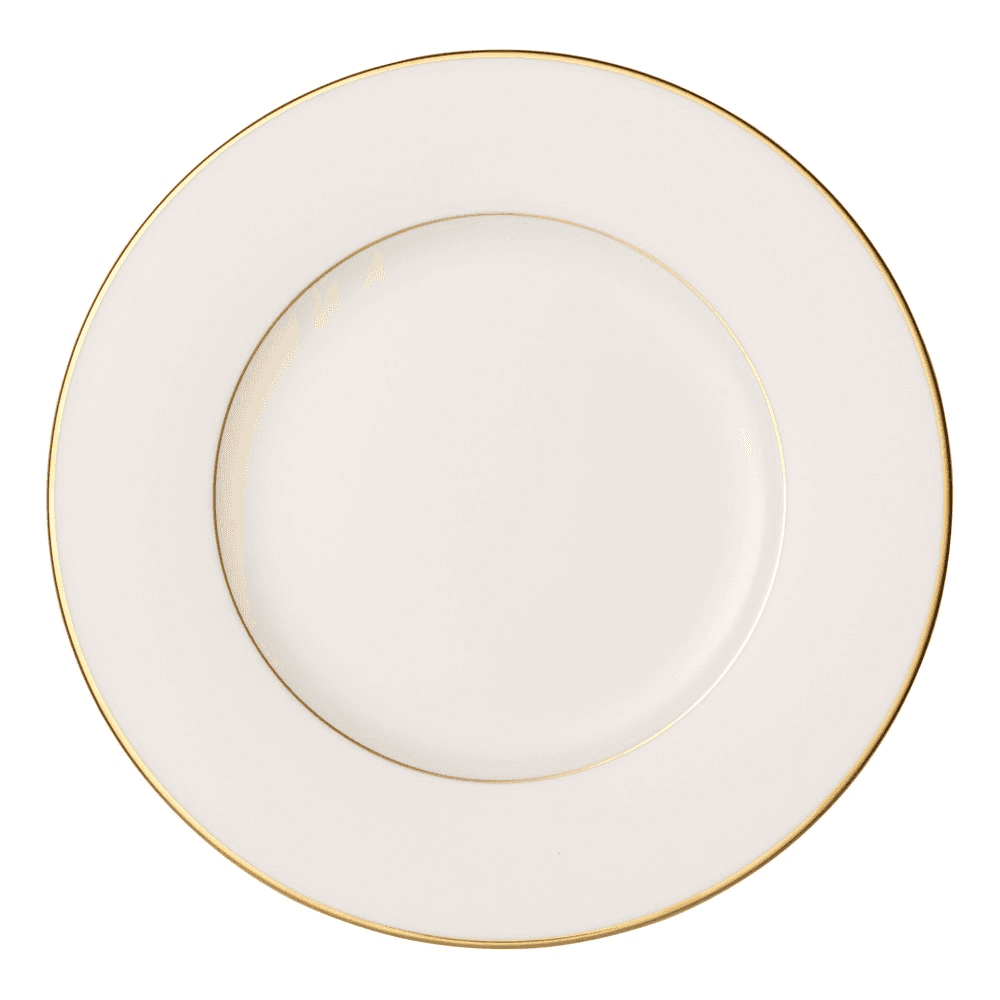 Anmut Gold Breakfast plate, White/Gold