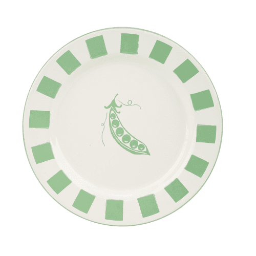 Image showing the Bon jardin Enamel Plate, Pea product.