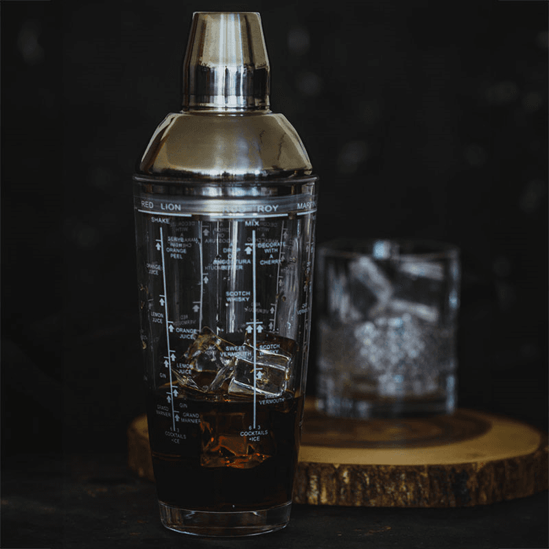 Boston Cocktail Shaker, Glass