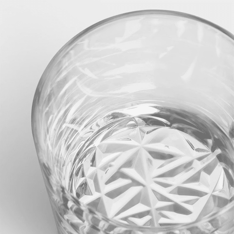 Carat Set of 2 Double Old Fashioned Glasses, Crystal