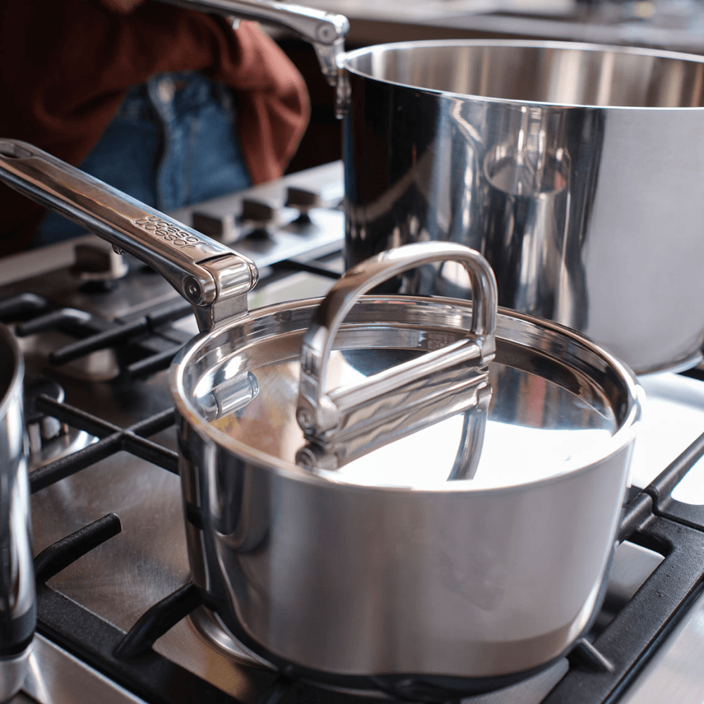 Space 6 Piece Cookware Set, Stainless Steel