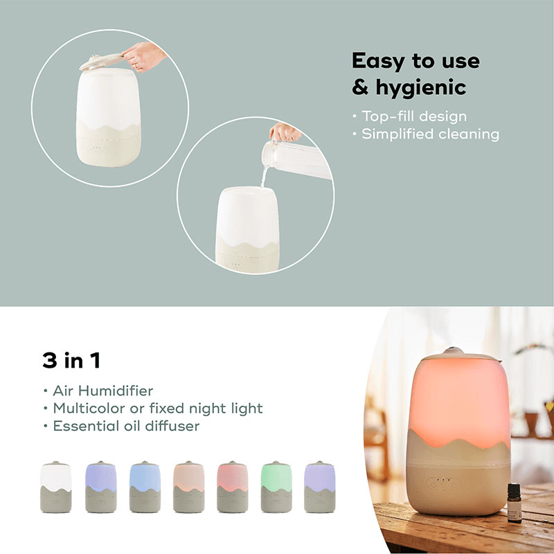 Wave Humidifier, Green