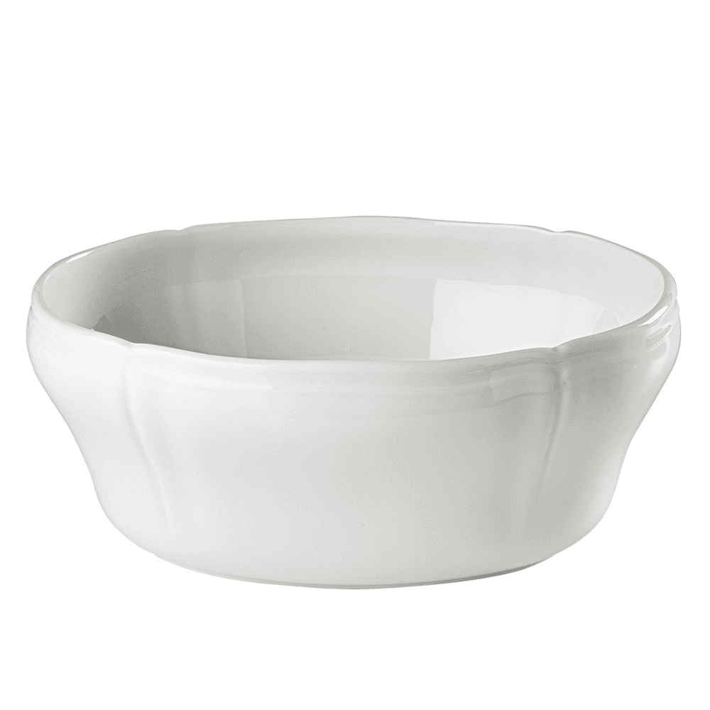 Antico Doccia Oval salad bowl, White