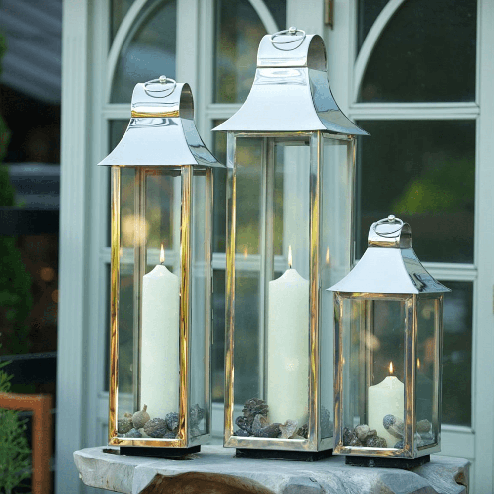 Tonto Lantern, Stainless Steel