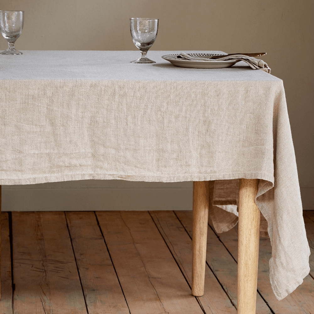 Junto Junto Linen Tablecloth, Natural