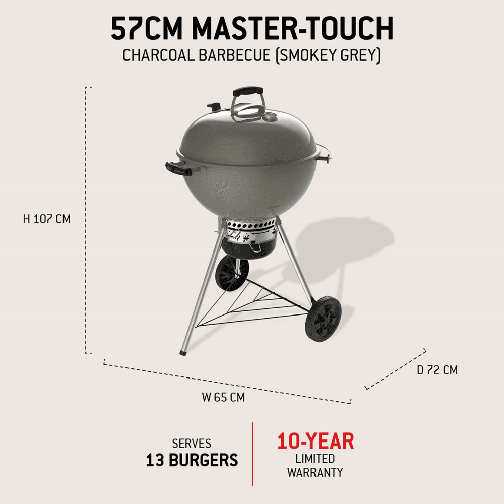 Master-Touch Charcoal Barbecue