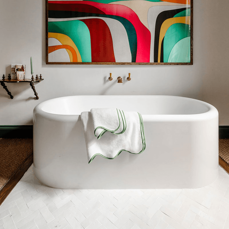 Amelia Scalloped Classic Towel Bundle