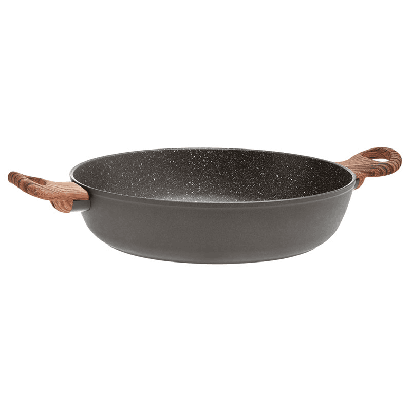 Rock & Rose Saute Pan, Black