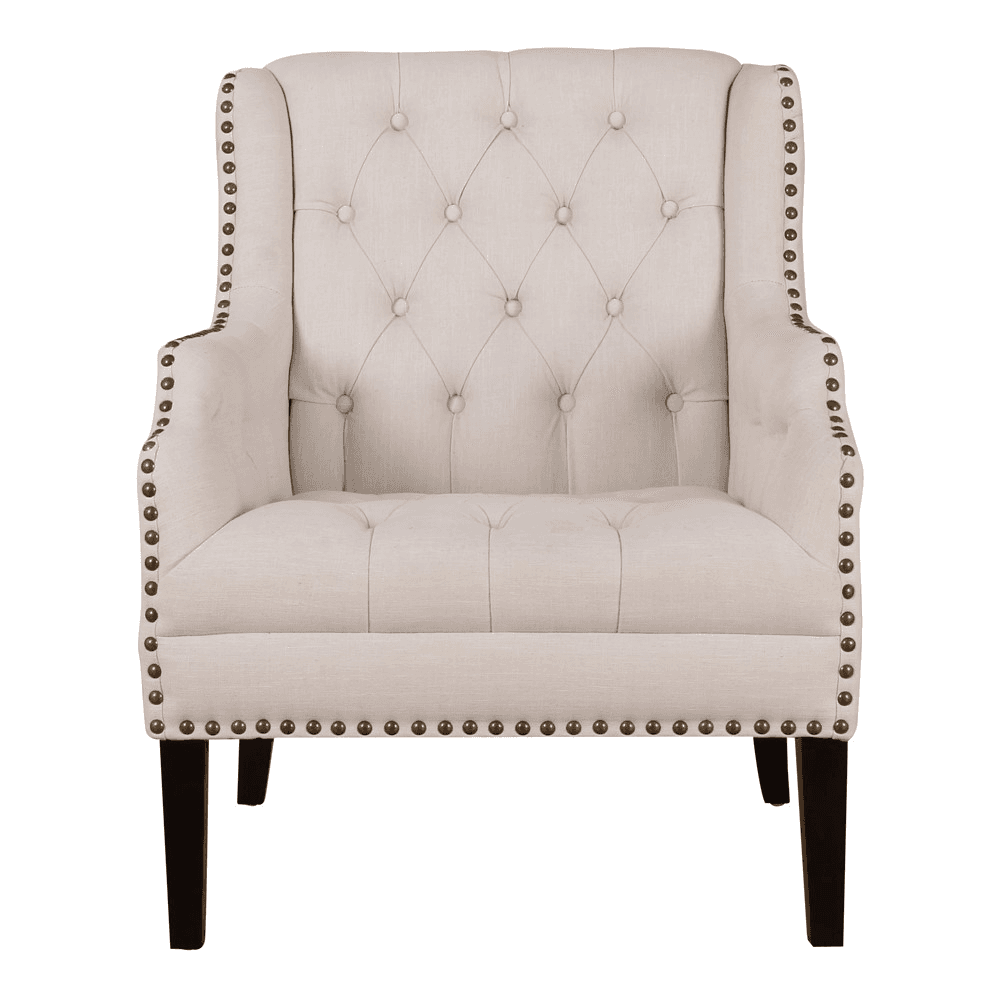 Bassett Armchair, Cream