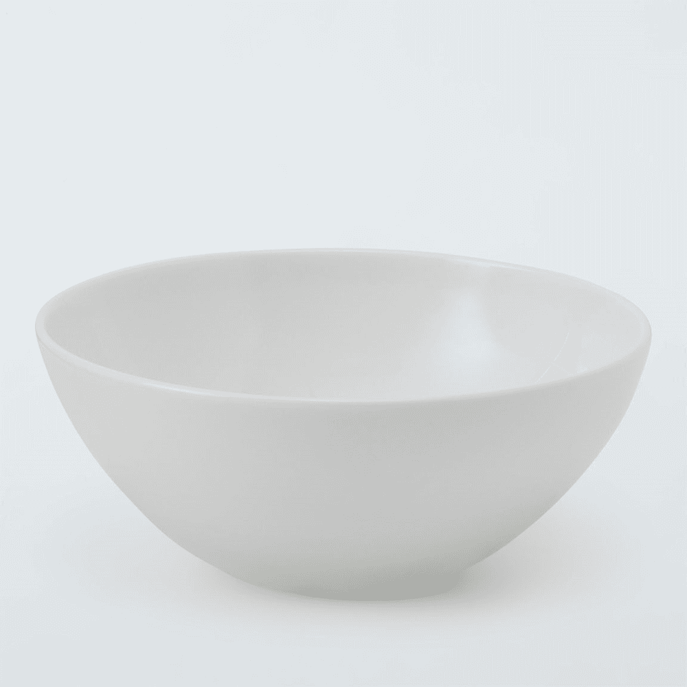 Queensberry Hunt Concave Cereal Bowl, White