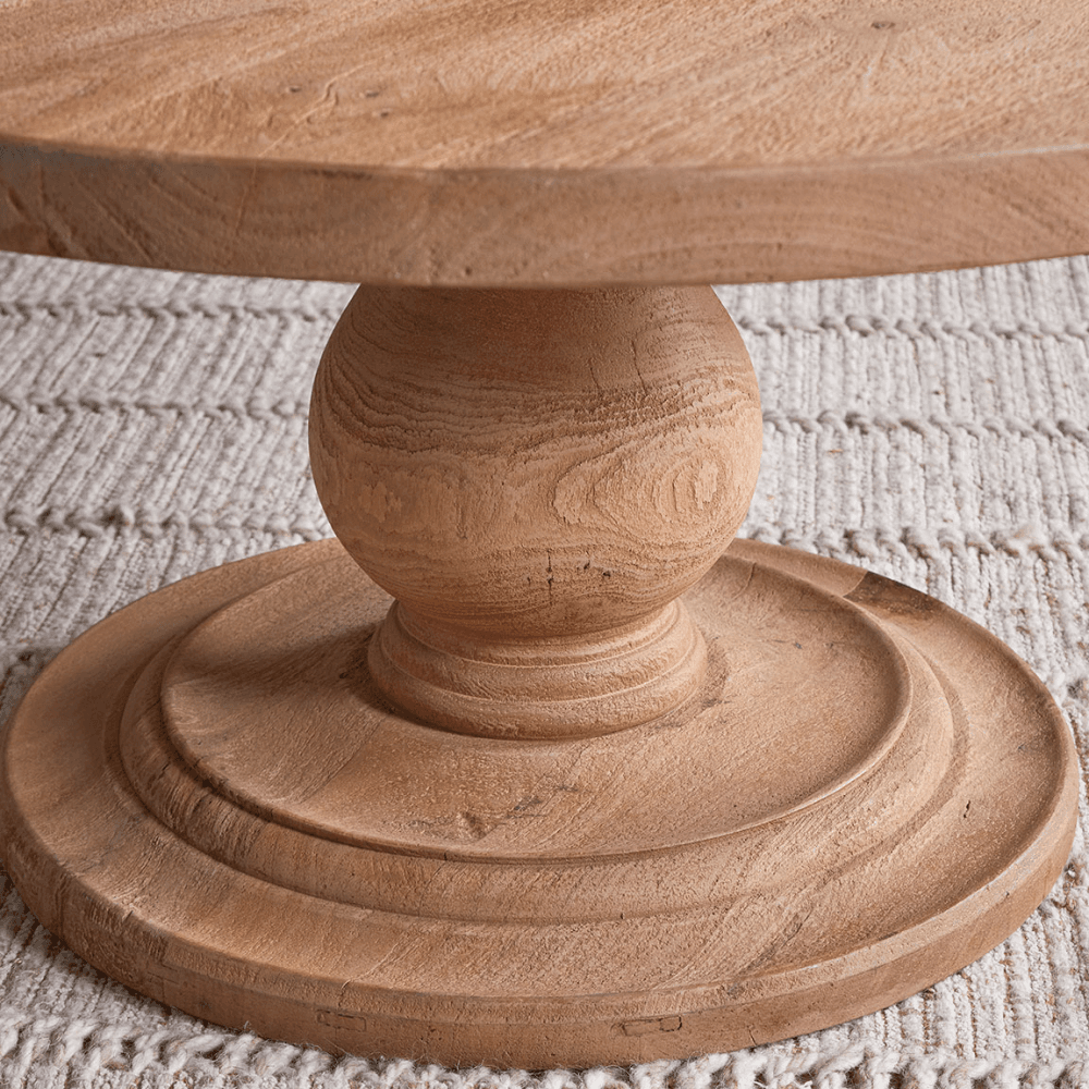 Laya Mango Wood Coffee Table, Natural