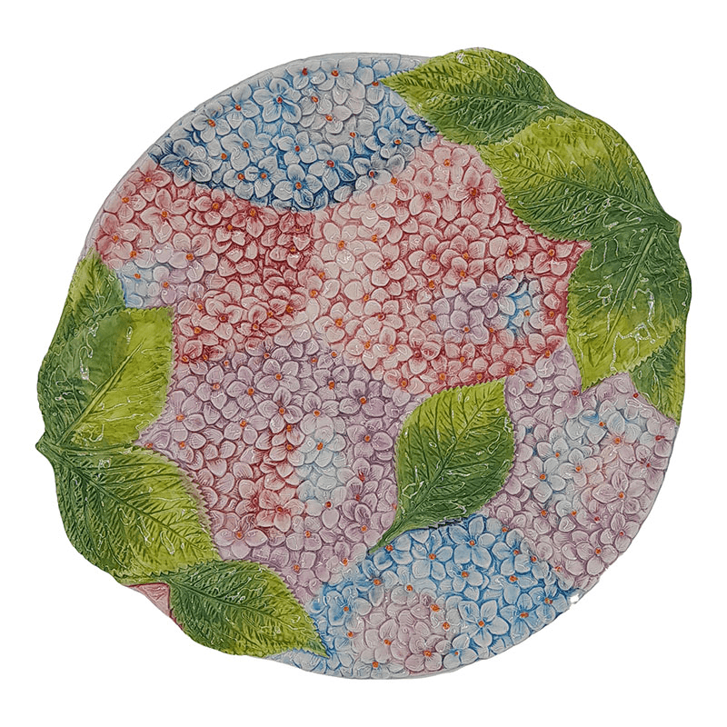 Ortensie Salad Plate, Multi