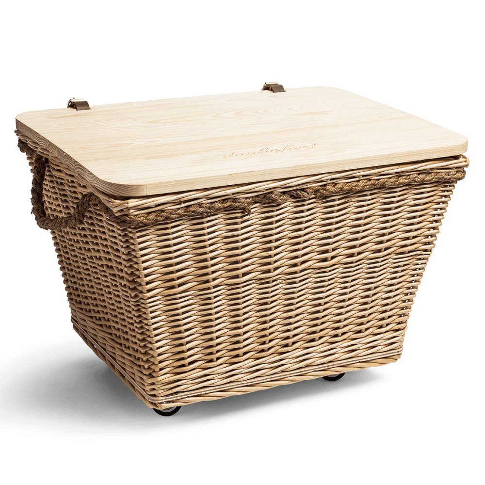 Lea Insulated Picnic Hamper, Natural
