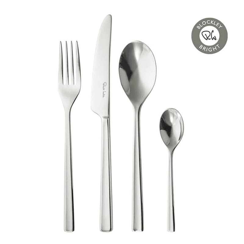 Blockley 24 Piece Cutlery Set, Stainless Steel