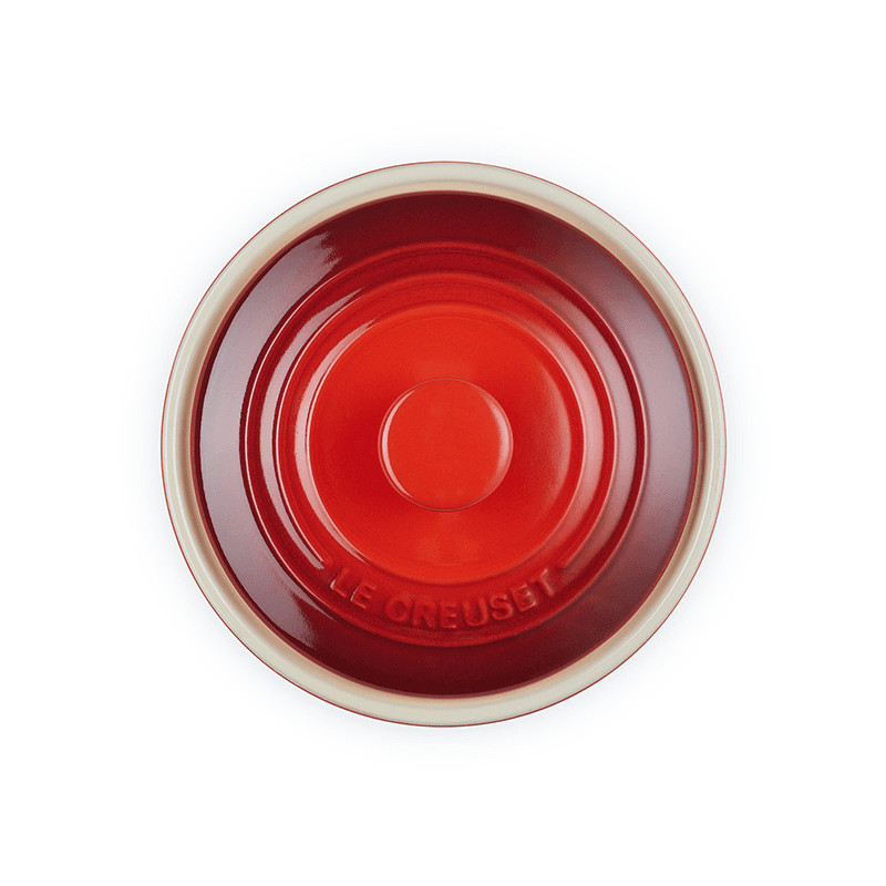 Stoneware Camembert baker, Cerise