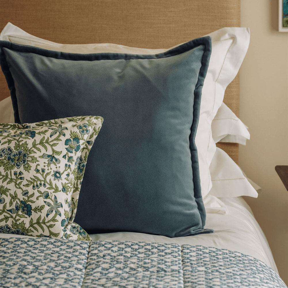 Clara Bedspread, Denim