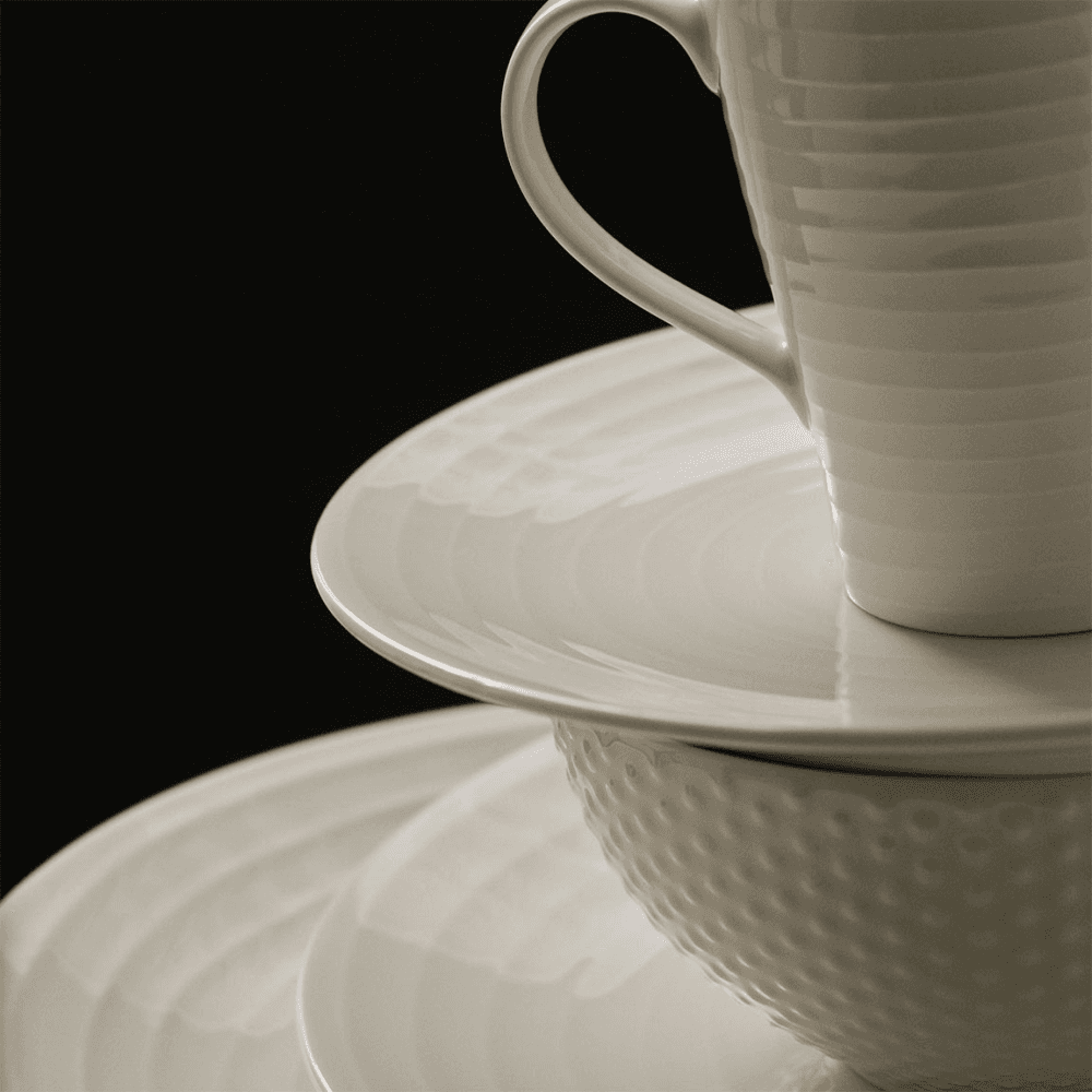 Blond - Dotted Soup/Cereal Bowl