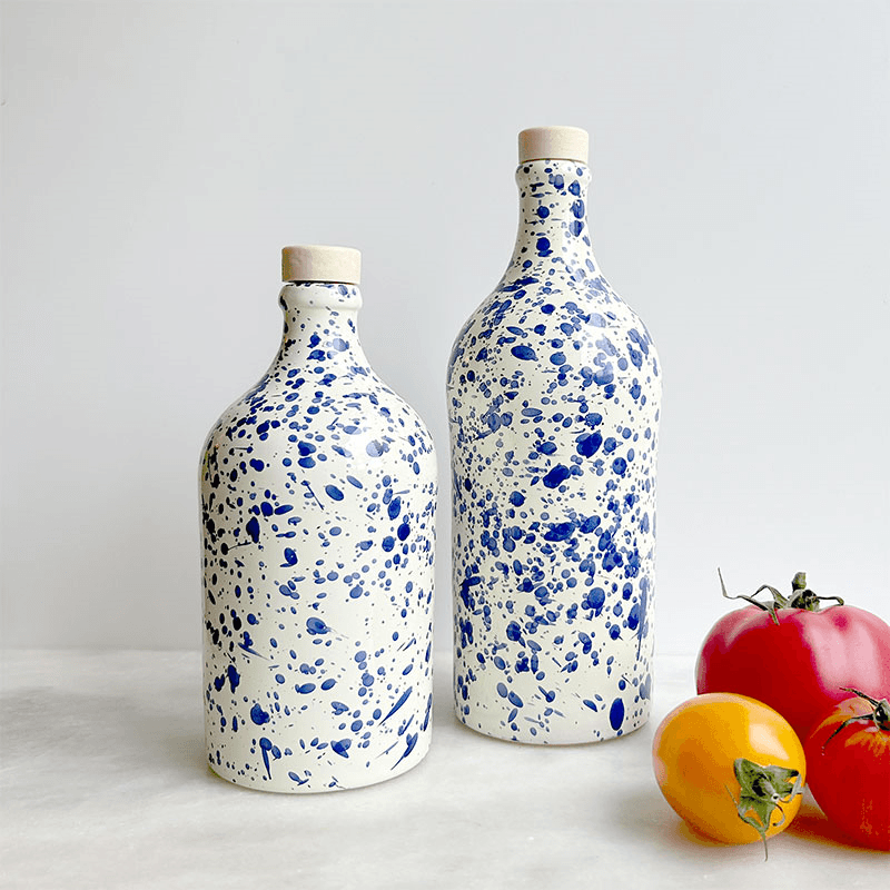 Splatter Ceramic Bottle
