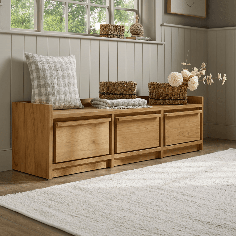 Adriana Storage Bench, Natural