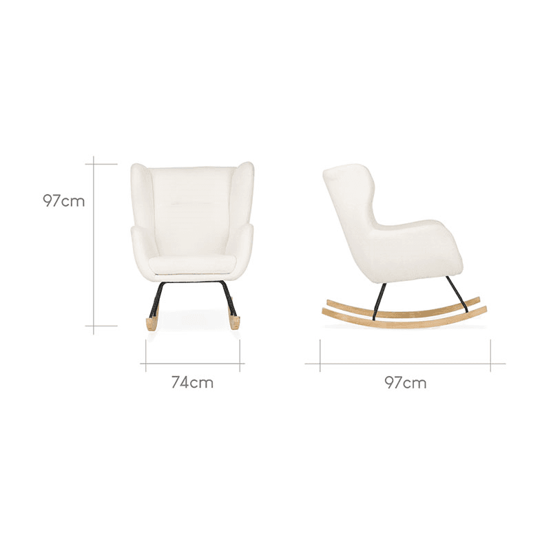 Marley Teddy Nursing Chair and Footstool