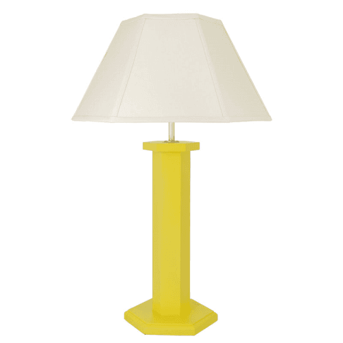 Image showing the Hexagon Table Lamp Base product.